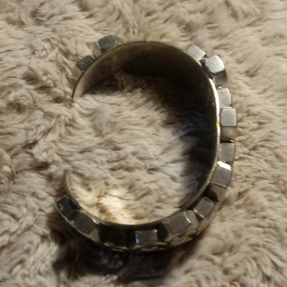 Cool Silver Nuts Bracelet Different Mens - Picture 10 of 16